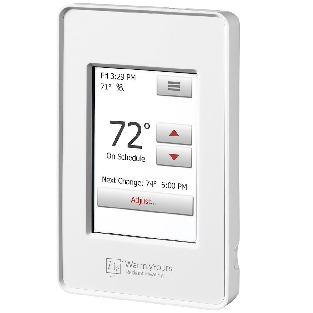 TempZone Heat Cable Kit 595', 149 SqFt with nSpire Touch Thermostat for Tile Hardwood & LVT 240V