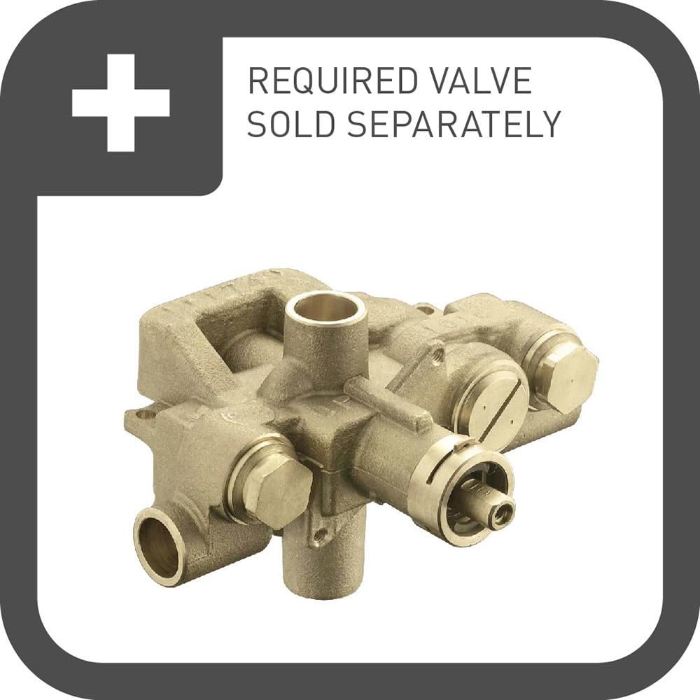 Align Single-Handle Moentrol Valve Trim Kit in Chrome (Valve Not Included)