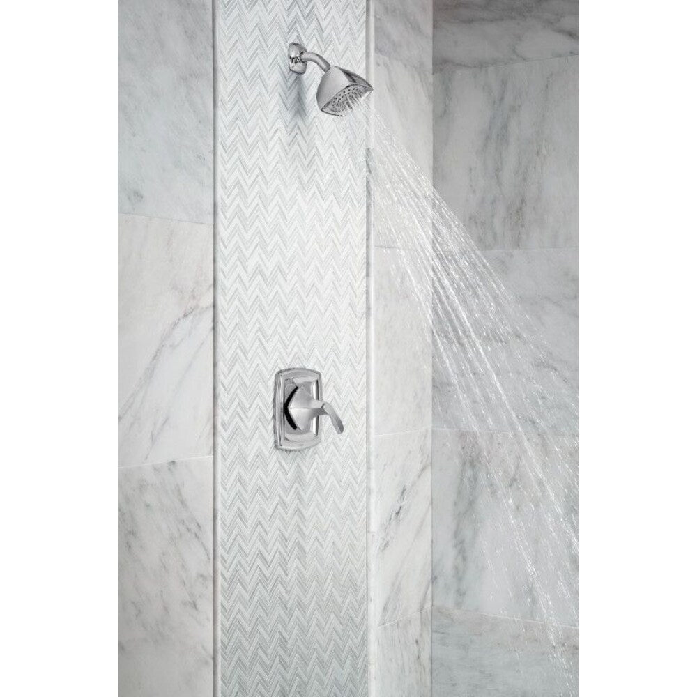 Ensemble de garniture de vanne Moentrol à poignée unique Voss en nickel brossé (vanne non incluse)