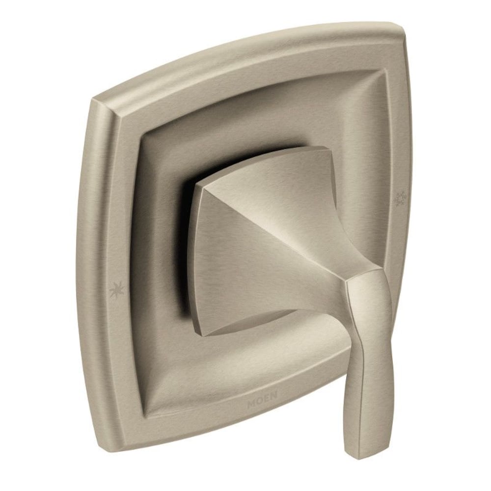 Ensemble de garniture de vanne Moentrol à poignée unique Voss en nickel brossé (vanne non incluse)