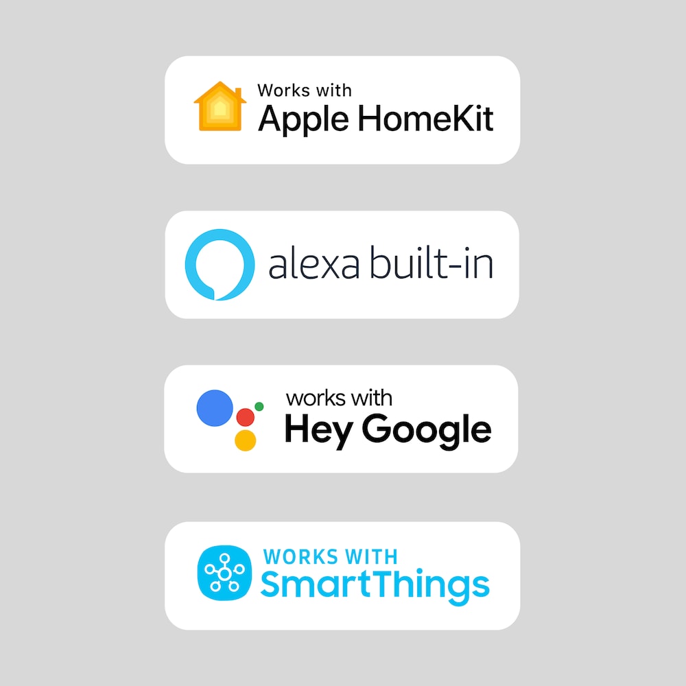 Thermostat intelligent ecobee3 Lite - Thermostat Wi-Fi programmable - Fonctionne avec Siri, Alexa, Google Assistant - Certifié Energy Star - Installation à faire soi-même, Noir