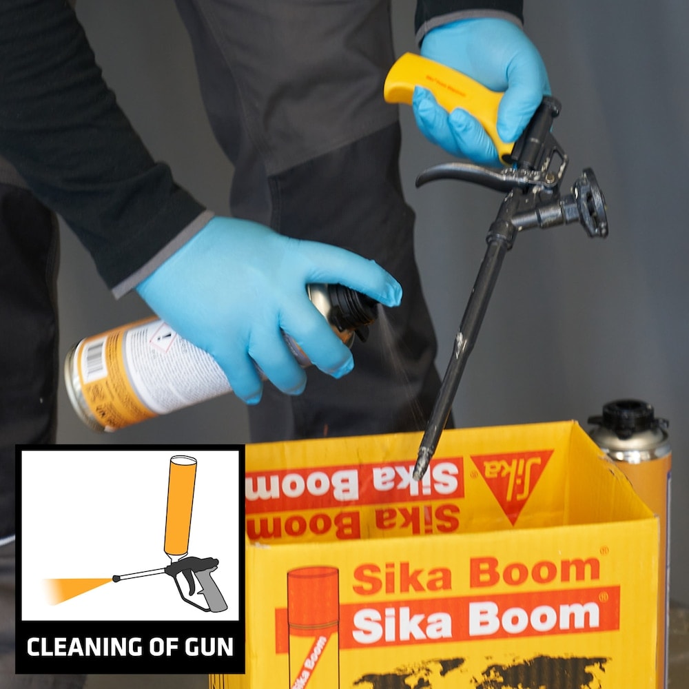 Sika Boom Pro Cleaner 17 oz, Aerosol Cleaner for Removing Uncured Foam from Dispenser Gun, 460g