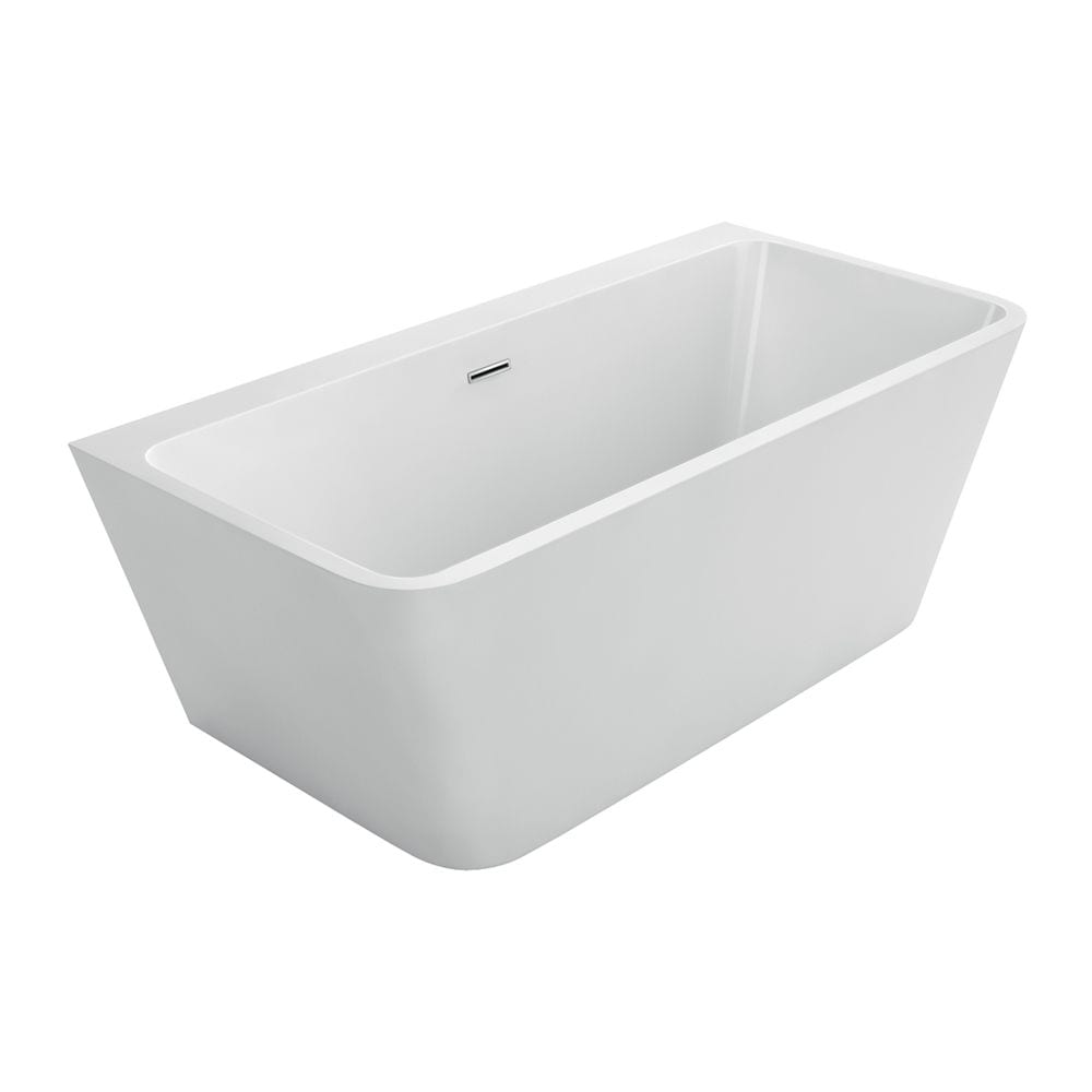 Vanessa Seamless Acrylic Bathtub 59 Inches