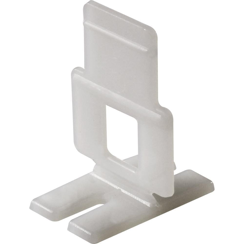 LASH Floor and Wall Tile Leveling System, Flat Clips Part A (100 Pack)
