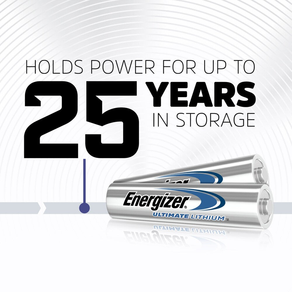 Piles AAA au lithium Energizer Ultimate (paquet de 4), piles au lithium triple A