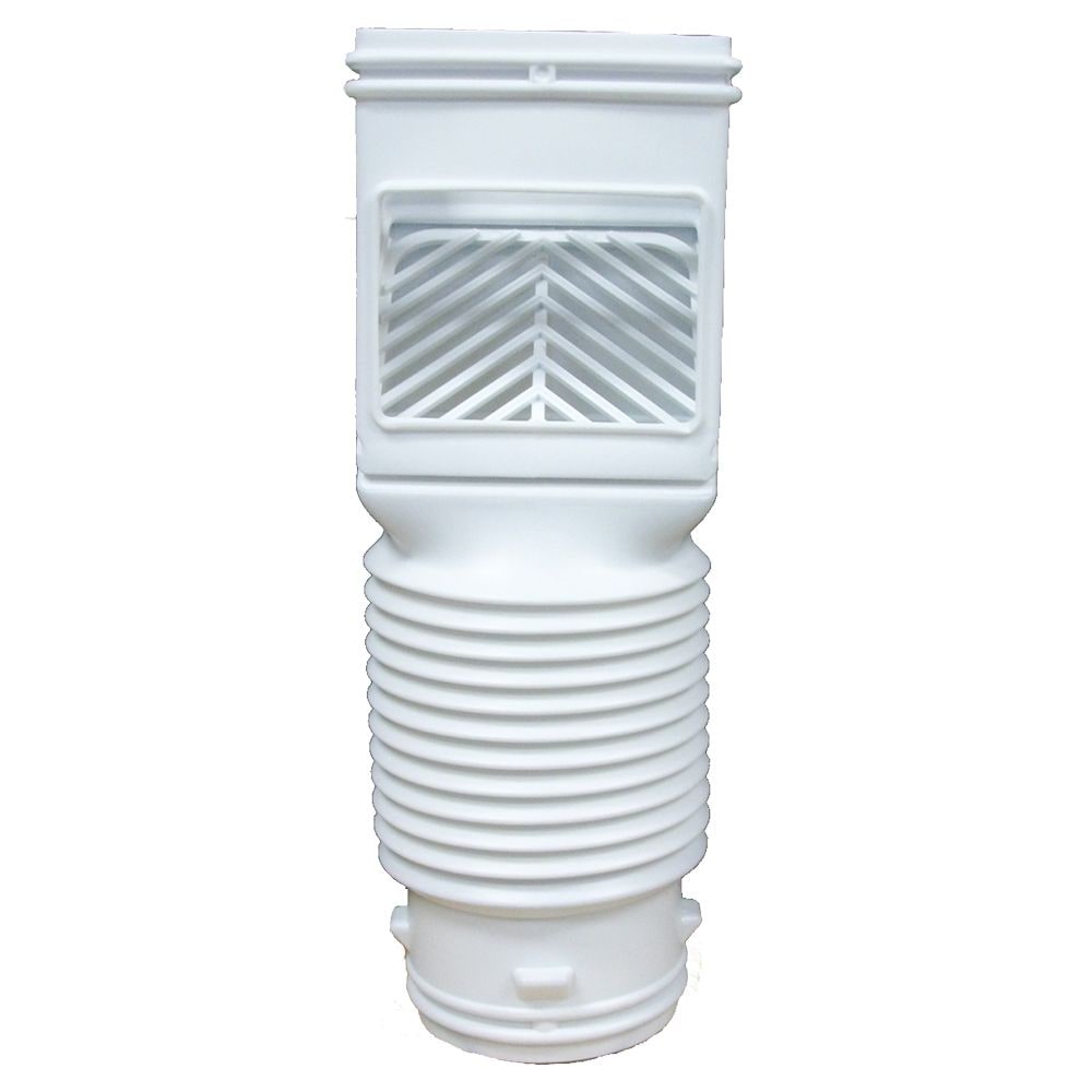 Flex-Grate Downspout Filter White
