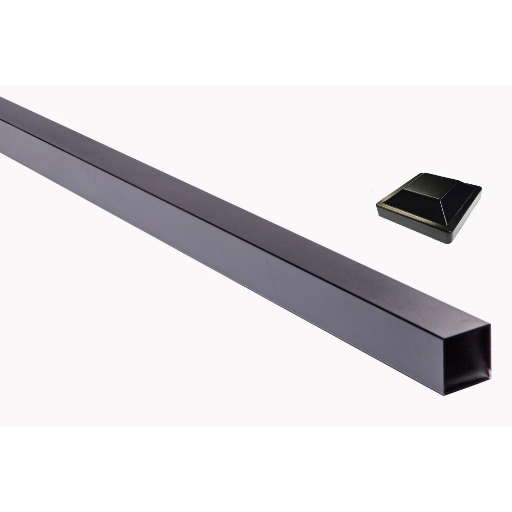 9 ft.  Aluminum Fence Post 3 inch x 3 inch x 100 inch