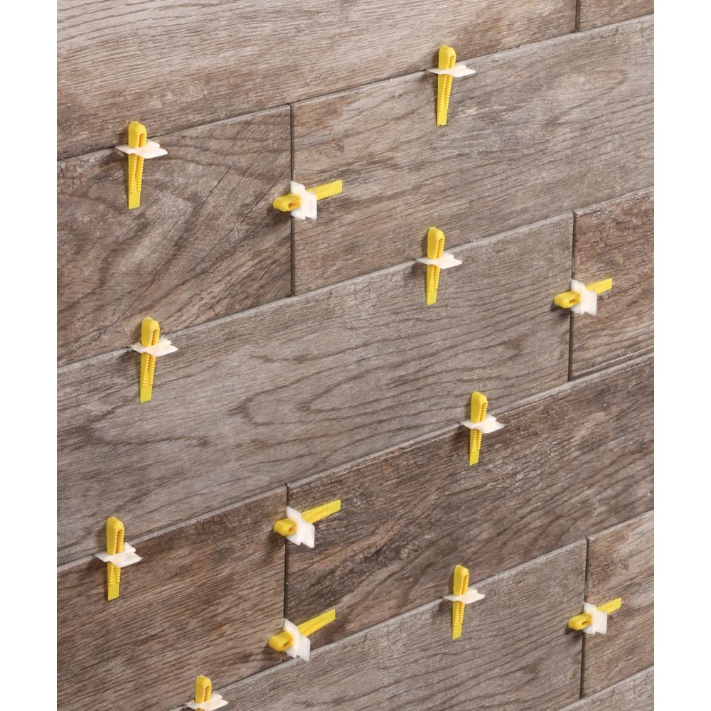 LASH Floor and Wall Tile Leveling System, Flat Clips Part A (300-Pack)