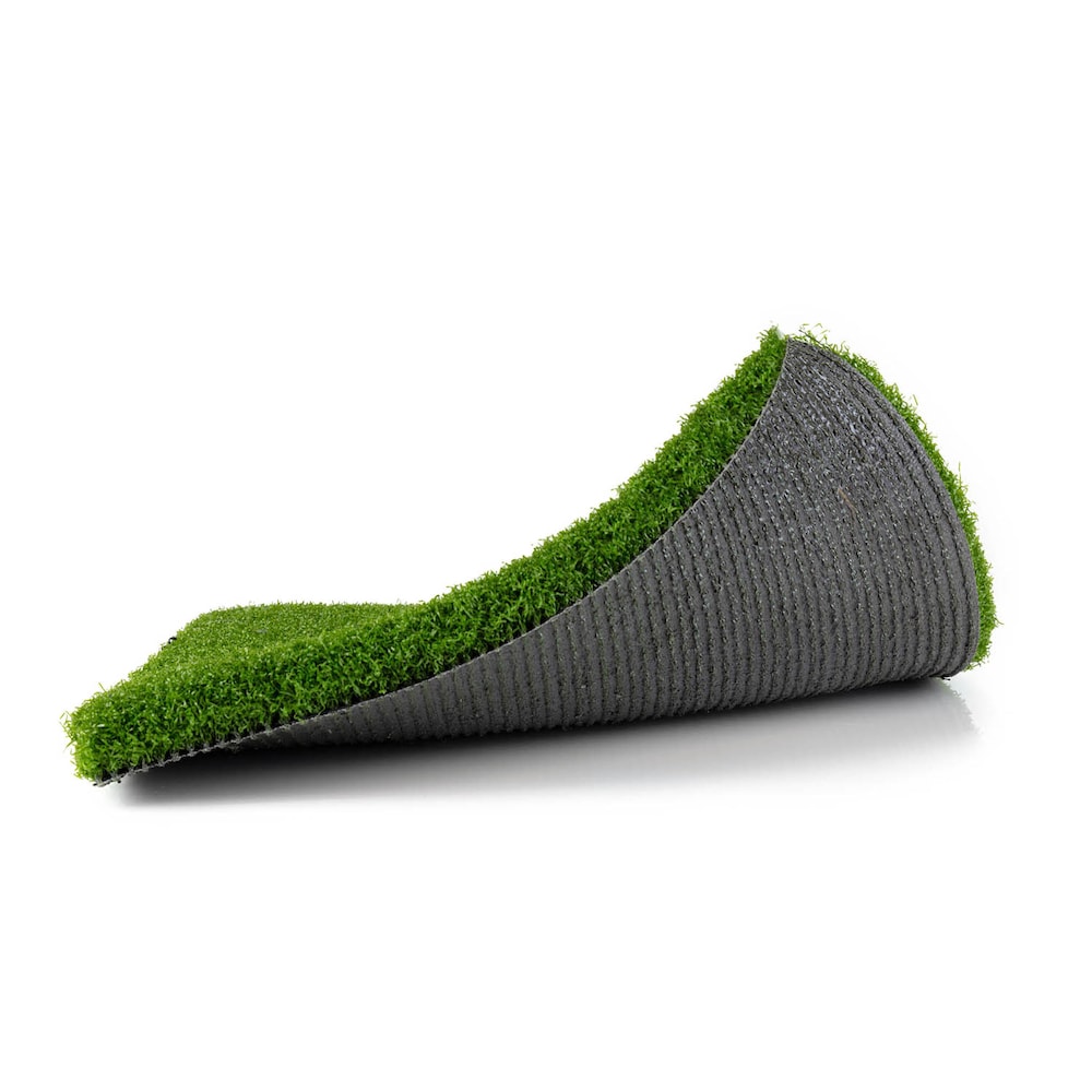 Échantillon de putting green 1 pi x 1 pi. Gazon artificiel pour aménagement paysager