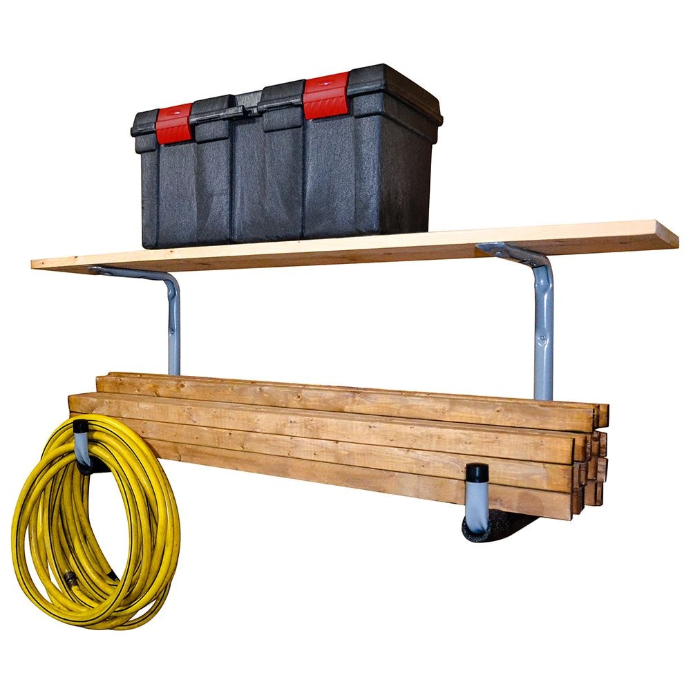 Support d'étagère robuste 2 en 1, 50 lb
