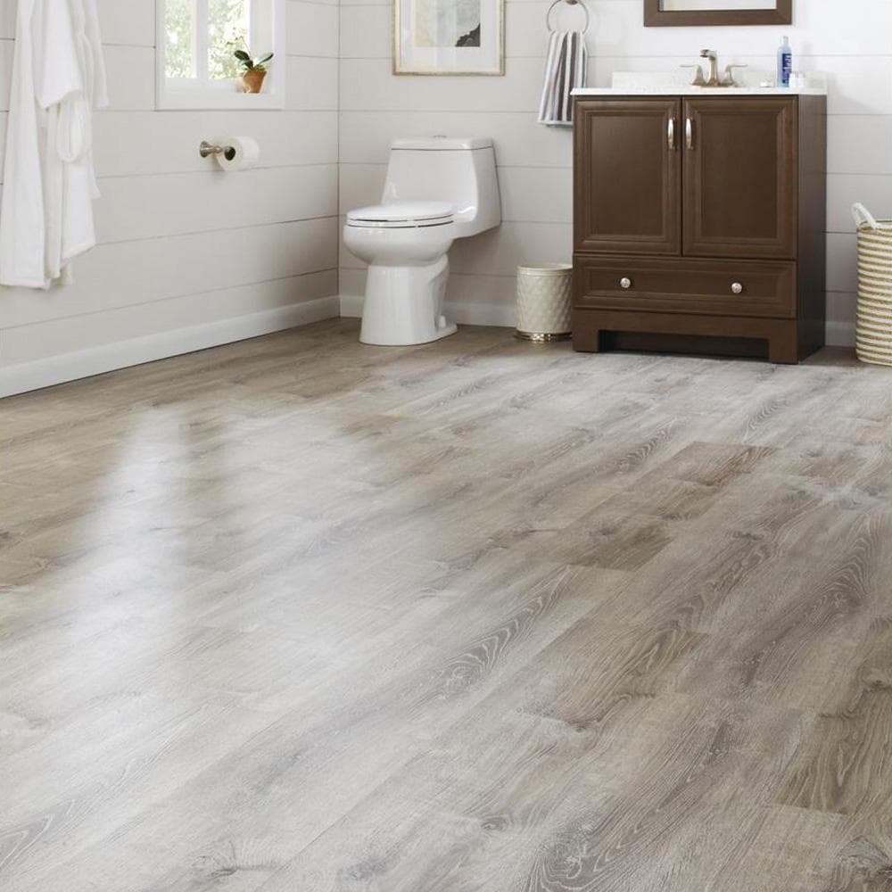 Sterling Oak 7mm x 8.7 in. W x 47.6 in. L 22MIL Click Lock Waterproof Luxury Vinyl Plank Flooring (20.06 sq.ft./case)