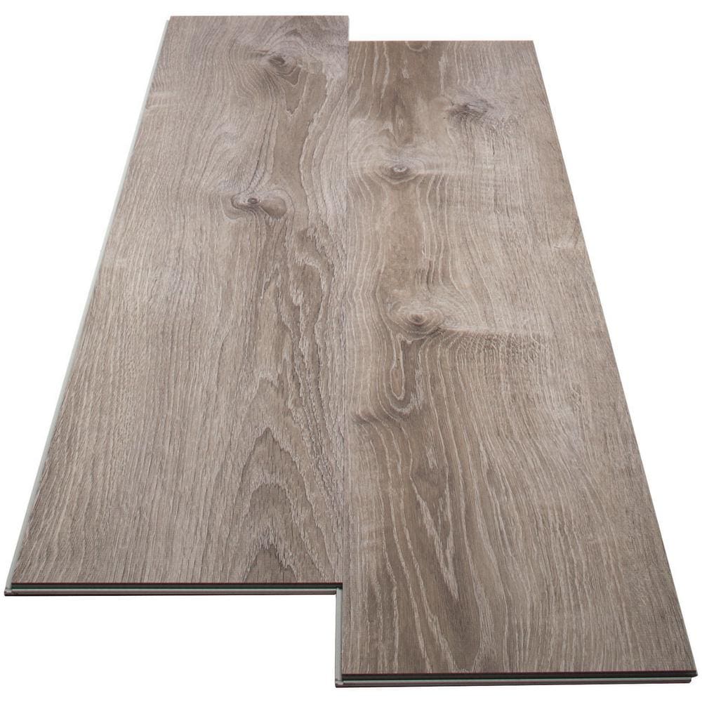 Sterling Oak 7mm x 8.7 in. W x 47.6 in. L 22MIL Click Lock Waterproof Luxury Vinyl Plank Flooring (20.06 sq.ft./case)