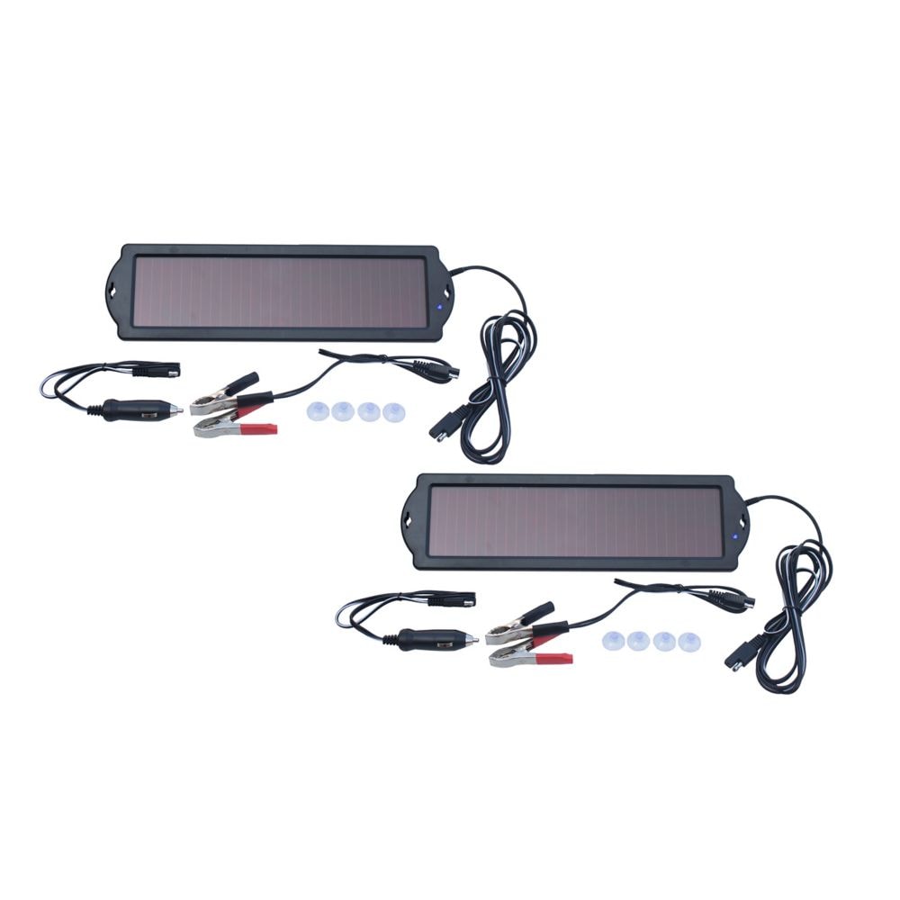 1.5-Watt Solar Panel 12-Volt Battery Maintainer (2-Pack)