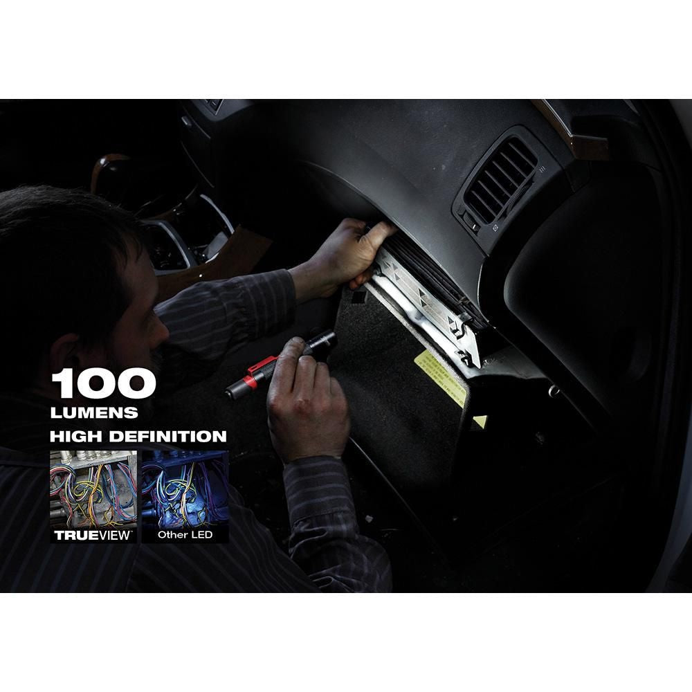 100 Lumens Aluminum Pen Light with Clip