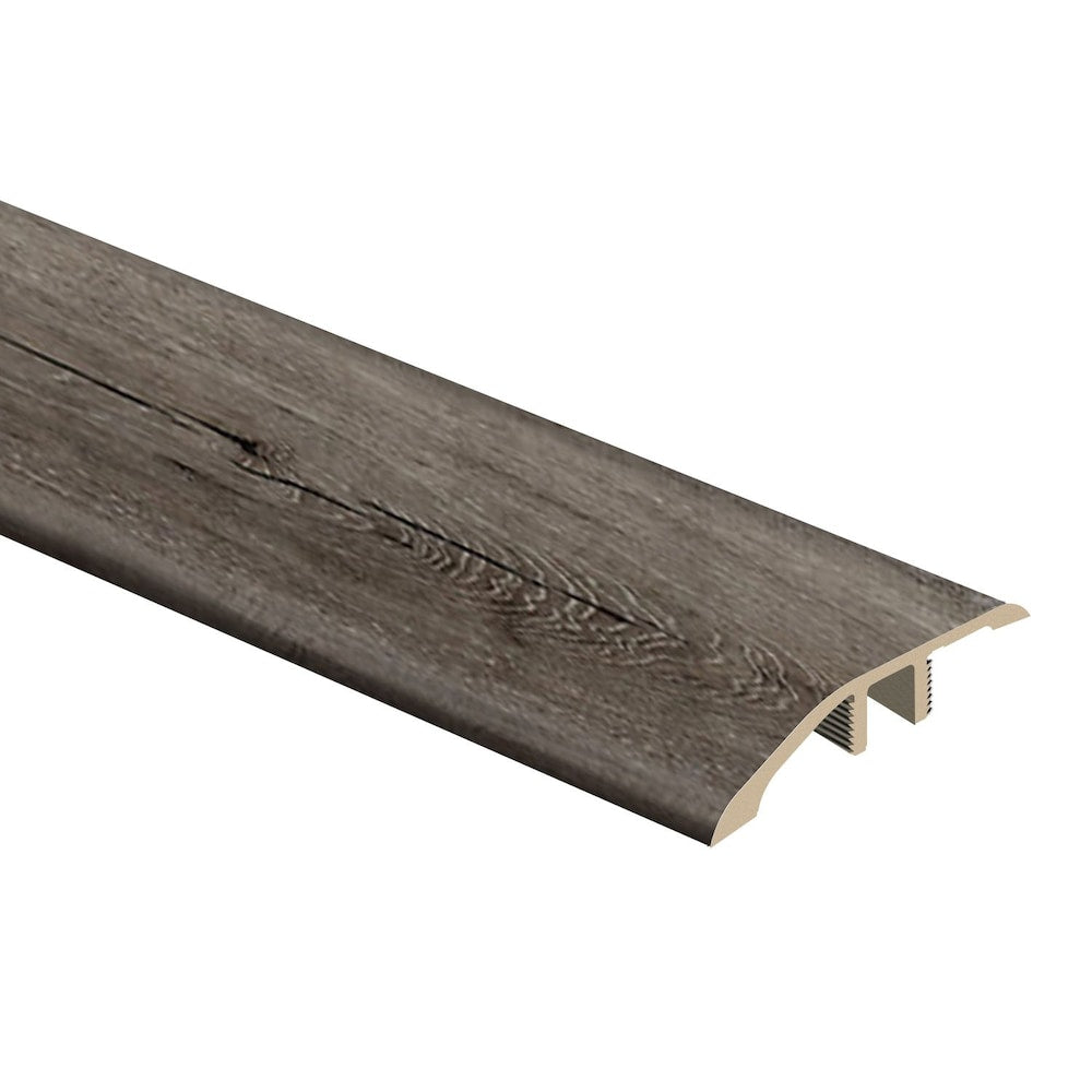 Distressed Wood 1/3-inch Thick x 1-13/16-inch Wide x 72-inch Length Vinyl Reducer Molding