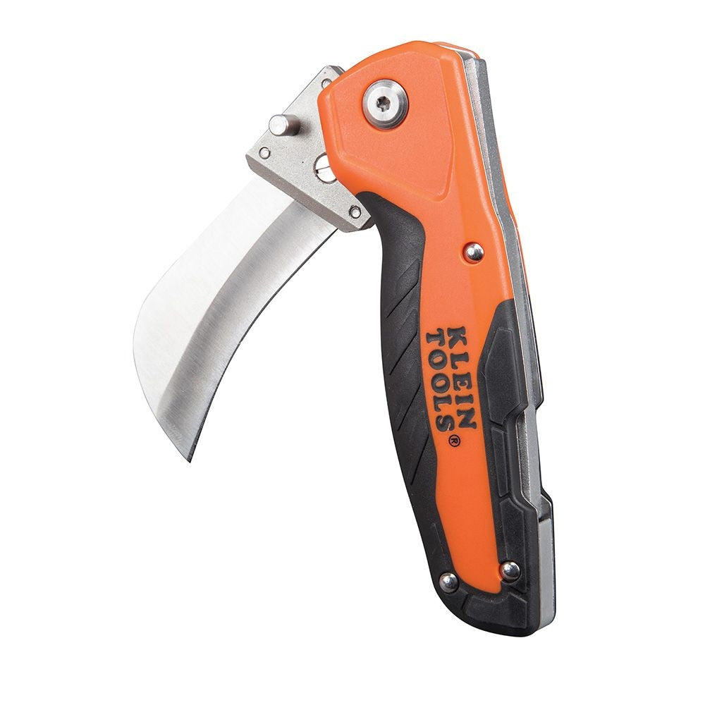 2.5-inch Cable Skinning Utility Knife with Replaceable Blade