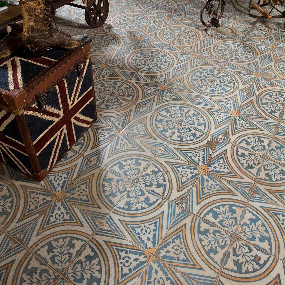 Carreaux de sol et de mur en céramique Kings Flatlands de 17 5/8 po x 17 5/8 po (11,02 pi2/boîte)