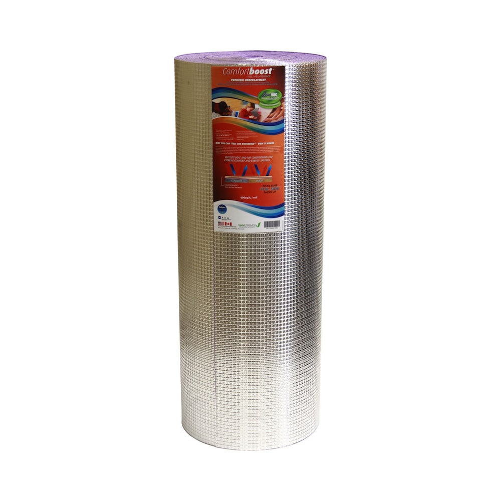 600 sq. ft 2mm Thick Premium Underlayment for Laminate, Engineered and Hardwood