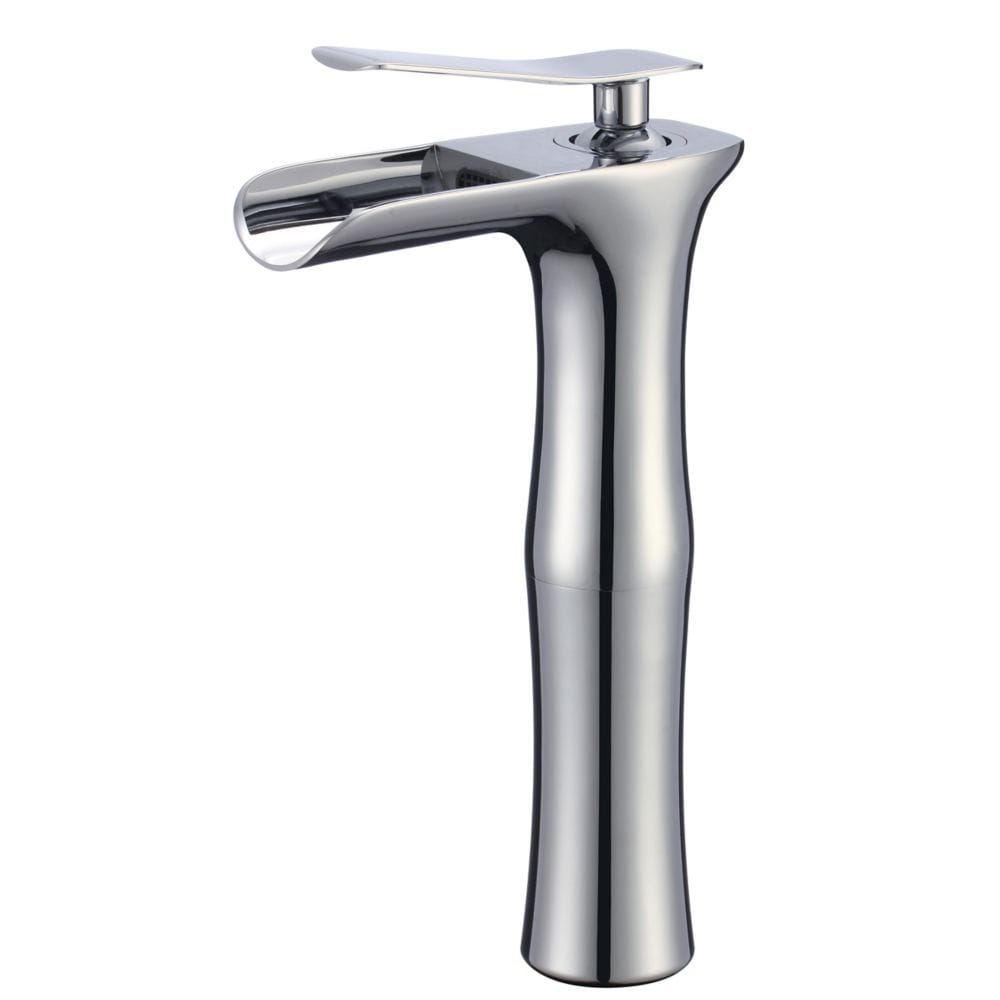 Robinet en laiton sans plomb approuvé CUPC pour montage sur pont, couleur chrome AI-16749