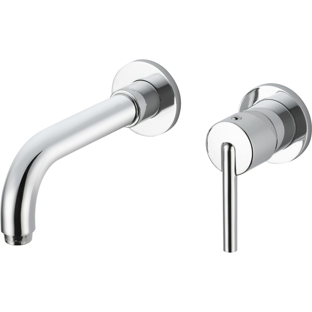 Garniture de robinet de lavabo de salle de bain à poignée unique et à montage mural Trinsic, chrome (robinet vendu séparément)