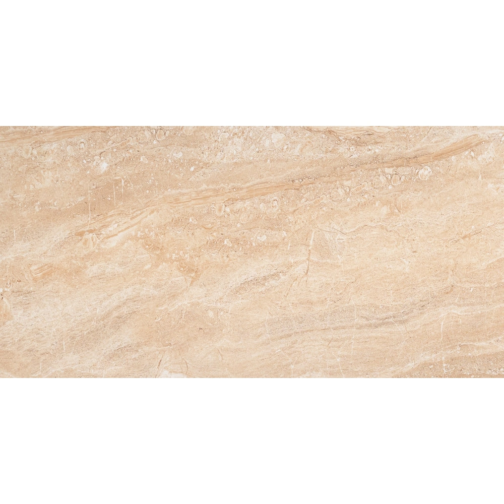 Aria Oro 12-inch x 24-inch Polished Porcelain Floor and Wall Tile (16 sq.ft. / Case)