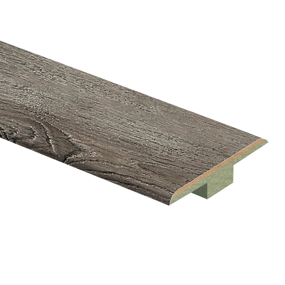 Moulure en T stratifiée en chêne poncé/Kucher 7/16 po x 1 3/4 po x 72 po