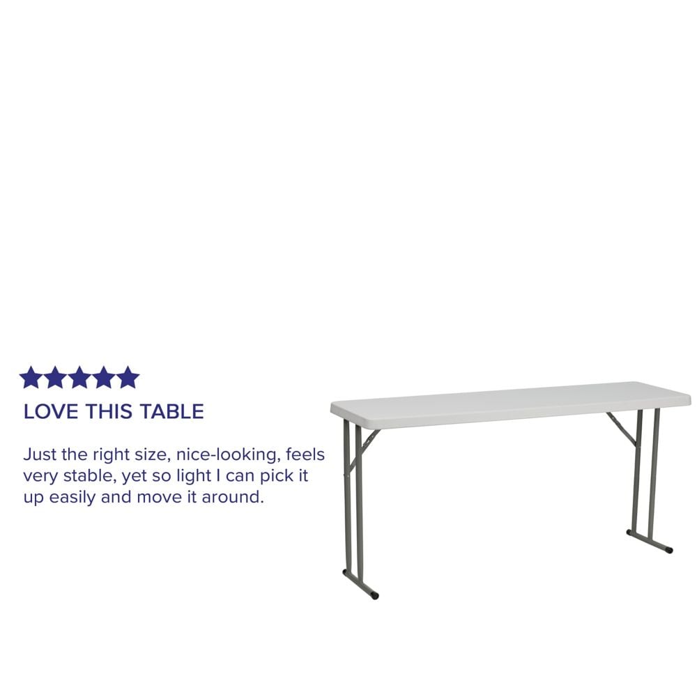 18x60 Folding Training Table