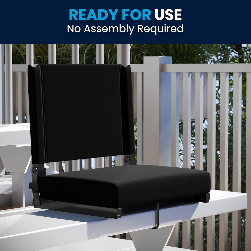 Chaise de stade ultra-rembourrée