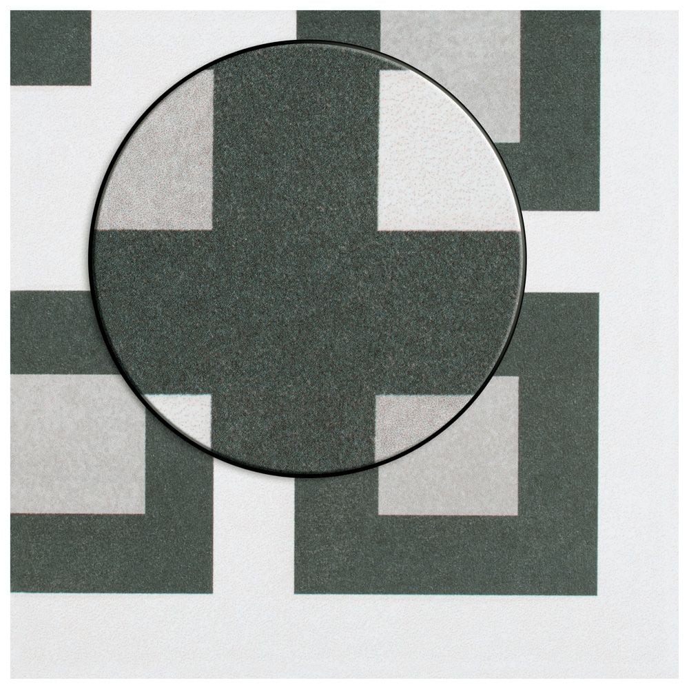 Twenties Corner 7-3/4-inch x 7-3/4-inch Ceramic Floor and Wall Tile (11.11 sq.ft. / case)