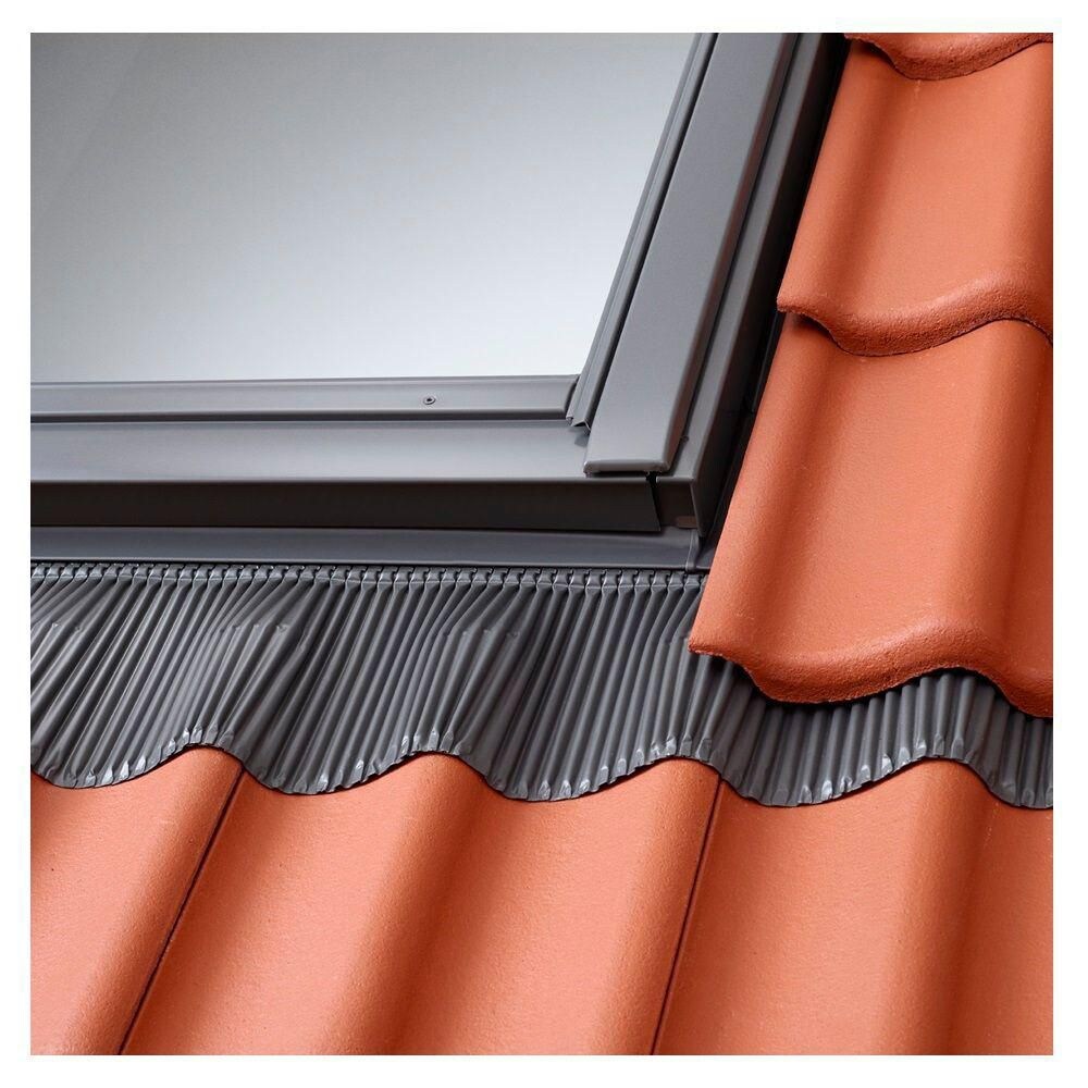 Solin conçu pour toitures à profil haut - Fenêtres de toit avec cadre extérieur 52 3/4 po x 55 1/16 po