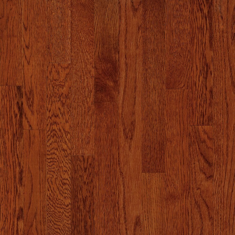 AO Plancher, bois franc, 3/4 po d'épaisseur x 2 1/4 po de largeur, Chêne Ginger Snap (20 pi2/boîte)