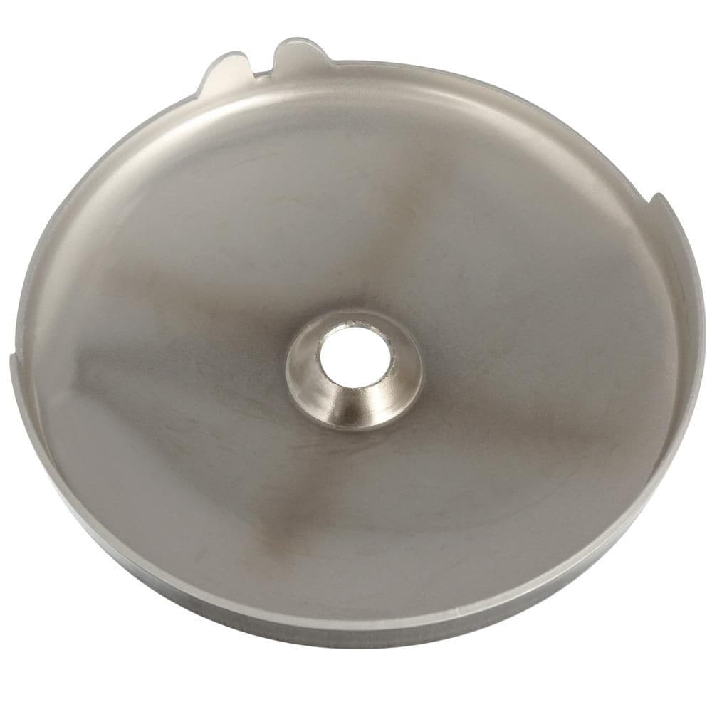 Couvercles de drain de baignoire/douche en nickel brossé