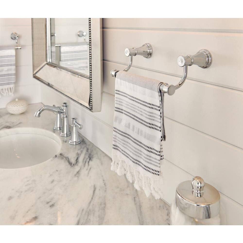 Robinet de lavabo de salle de bain à 2 poignées Belfield de 8 à 16 pouces en chrome