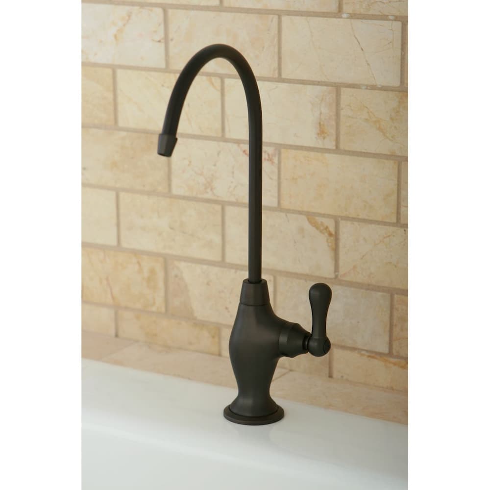 Robinet de filtration d'eau potable de remplacement en bronze huilé pour systèmes de filtration