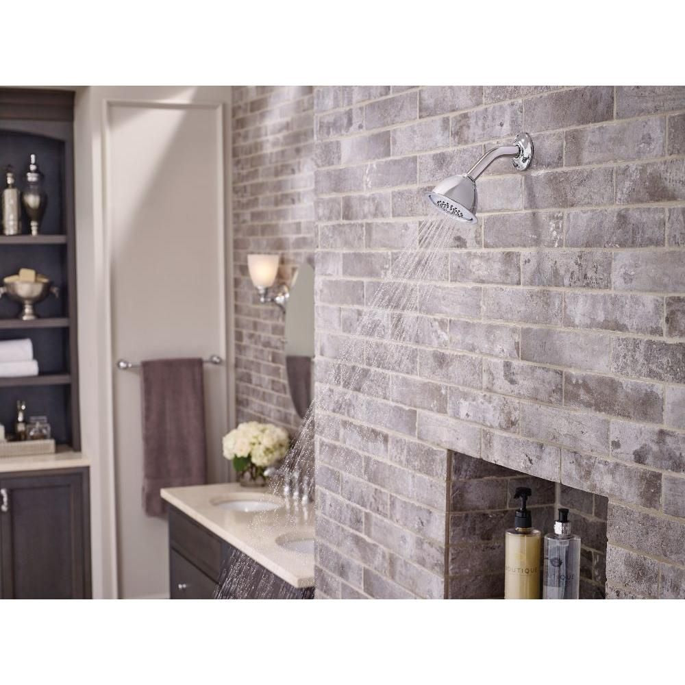 Dartmoor Posi-Temp WaterSense Single-Handle Wall-Mount Bathtub Shower Faucet Trim Kit in Chrome (Valve Not Included)