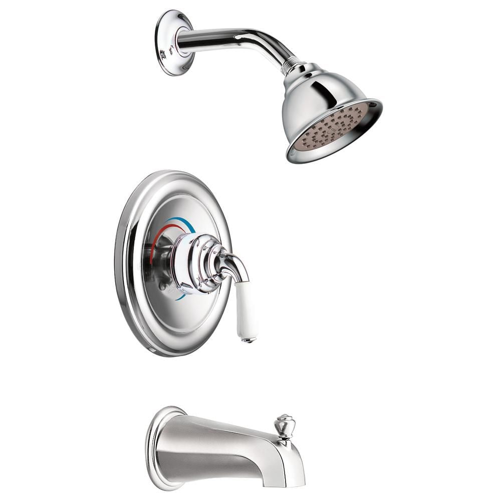 Kit d'accentuation pour baignoire et douche en chrome