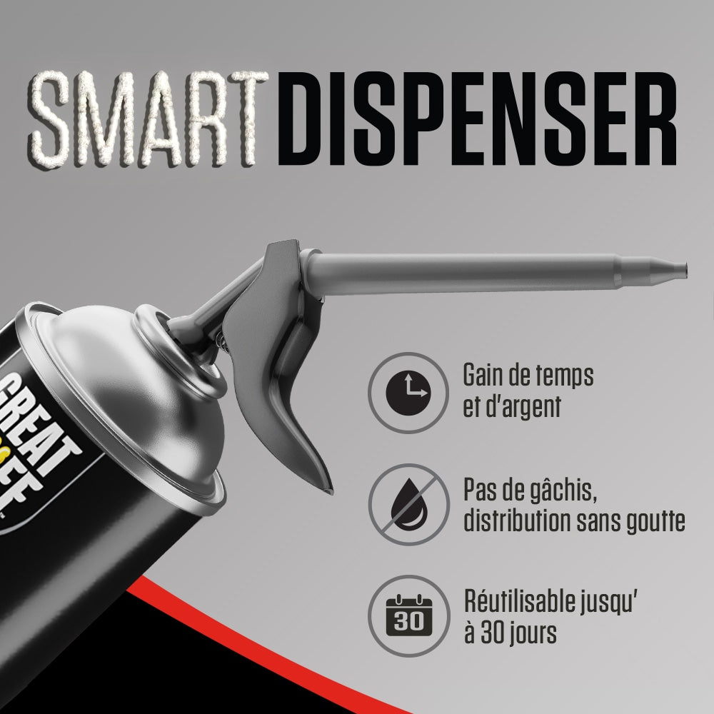 Remplisseur de grands écarts 16 oz. Mastic en mousse isolante pour distributeur intelligent