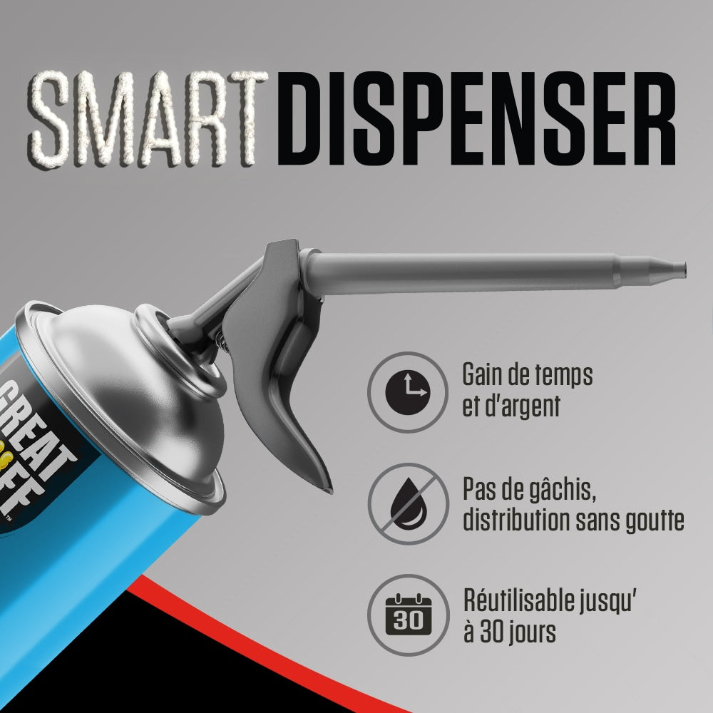 Window & Door with Smart Dispenser  16 oz. Expanding Spray Foam Insulation, 454 g