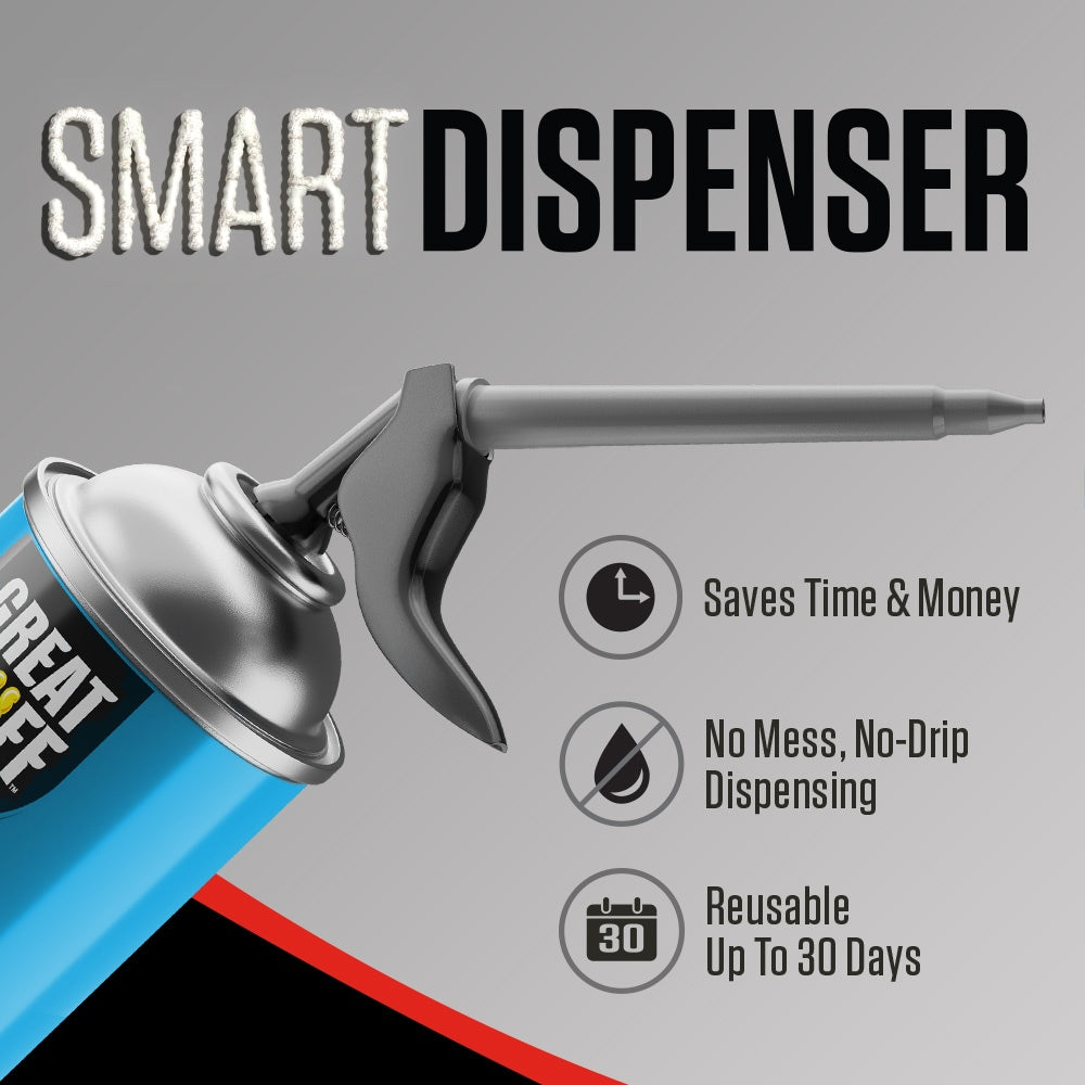 Window & Door with Smart Dispenser  16 oz. Expanding Spray Foam Insulation, 454 g