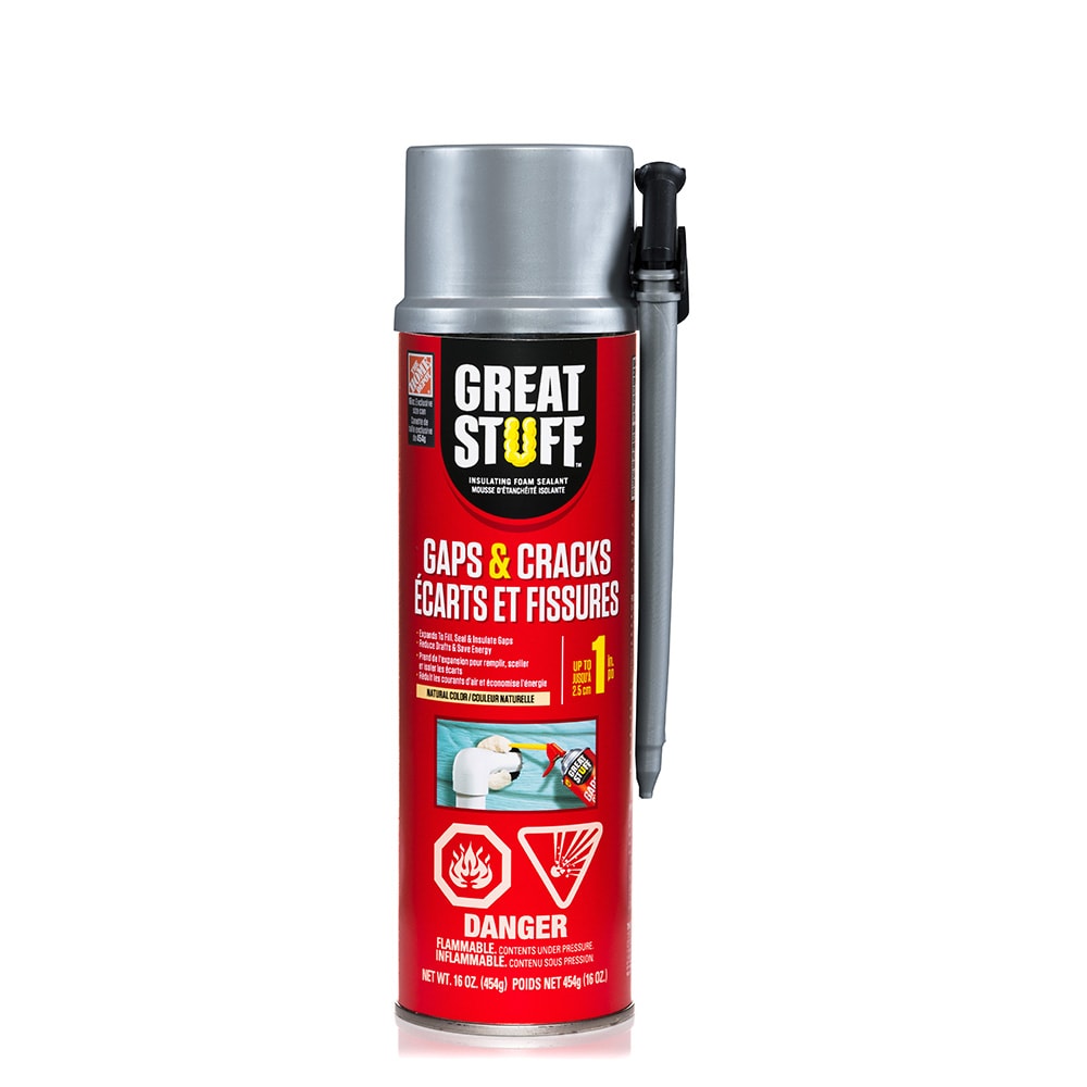 Gaps & Cracks with Smart Dispenser  16 oz. Expanding Spray Foam Insulation, 454 g