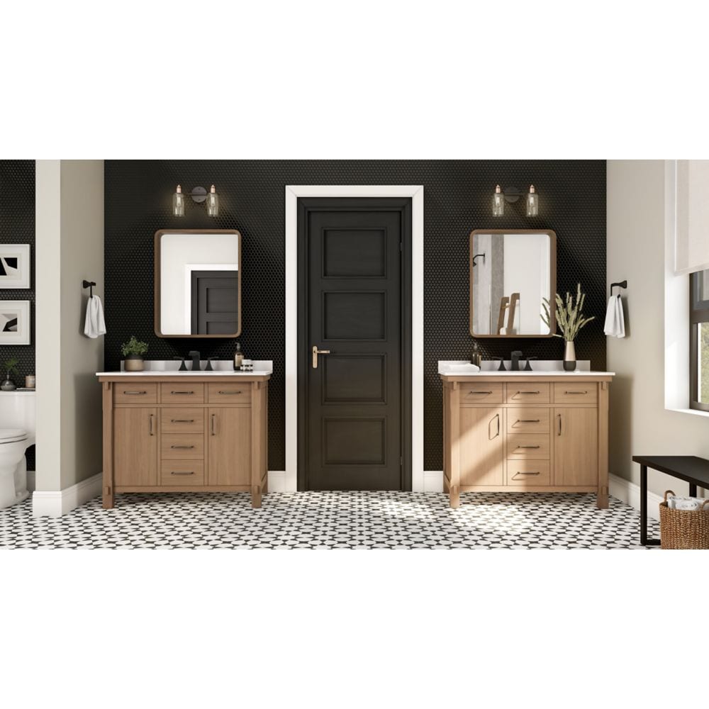 Venturi 2-Handle 8-inch Widespread Matte Black Bathroom Sink Faucet/Tap