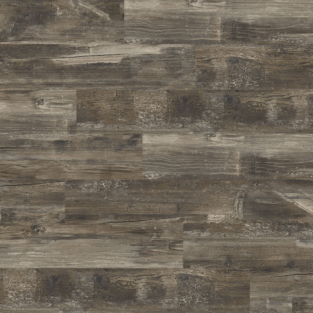 Plancher de vinyle de luxe imperméable à encliquetage Thunder Wood de 7 mm x 8,7 po de largeur x 47,6 po de longueur, 22 MIL (20,06 pi2/caisse)