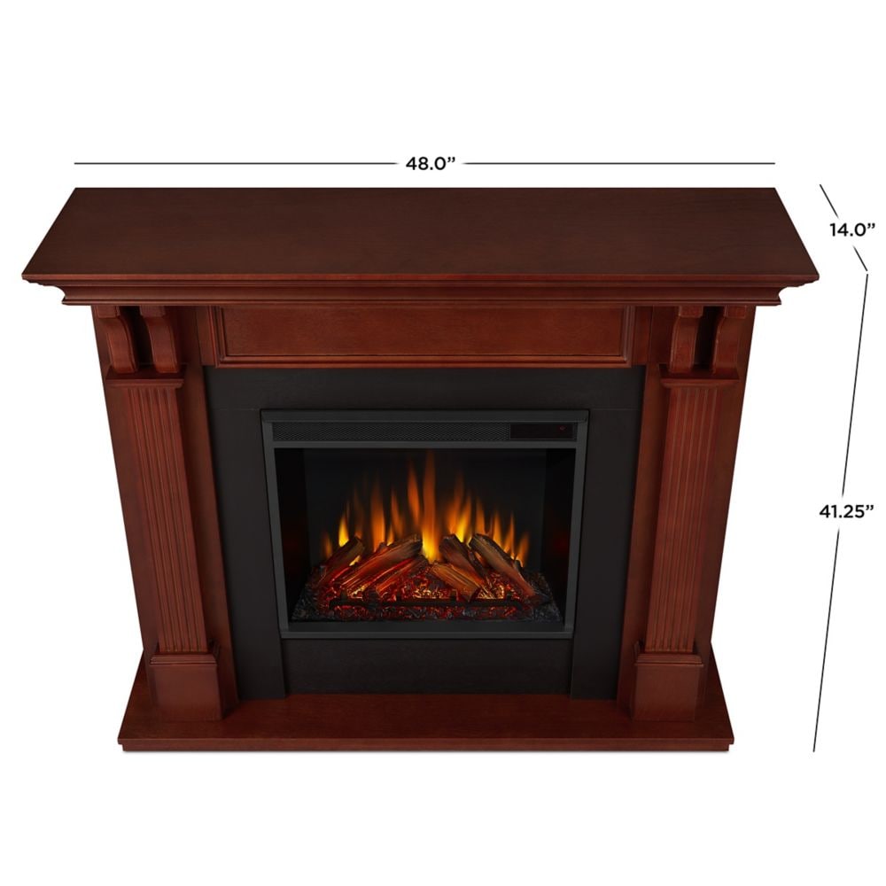 Ashley Electric Fireplace in Mahogany