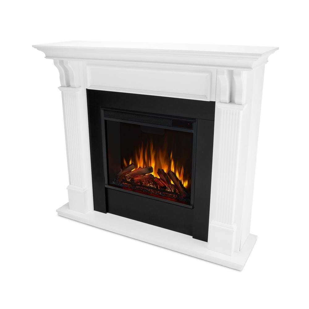 Ashley Electric Fireplace in White