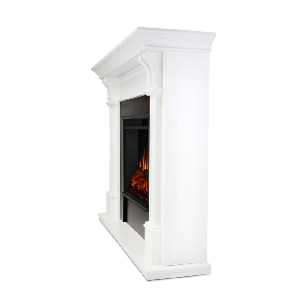 Ashley Electric Fireplace in White