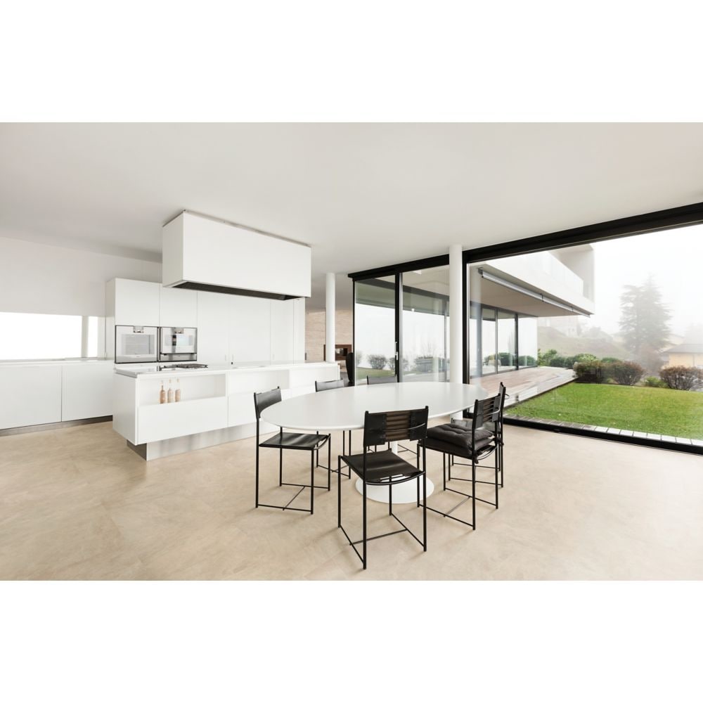 Alaire Ivory 24-inch x 24-inch Polished Rectified Porcelain Tile (15.5sq. ft. / case)