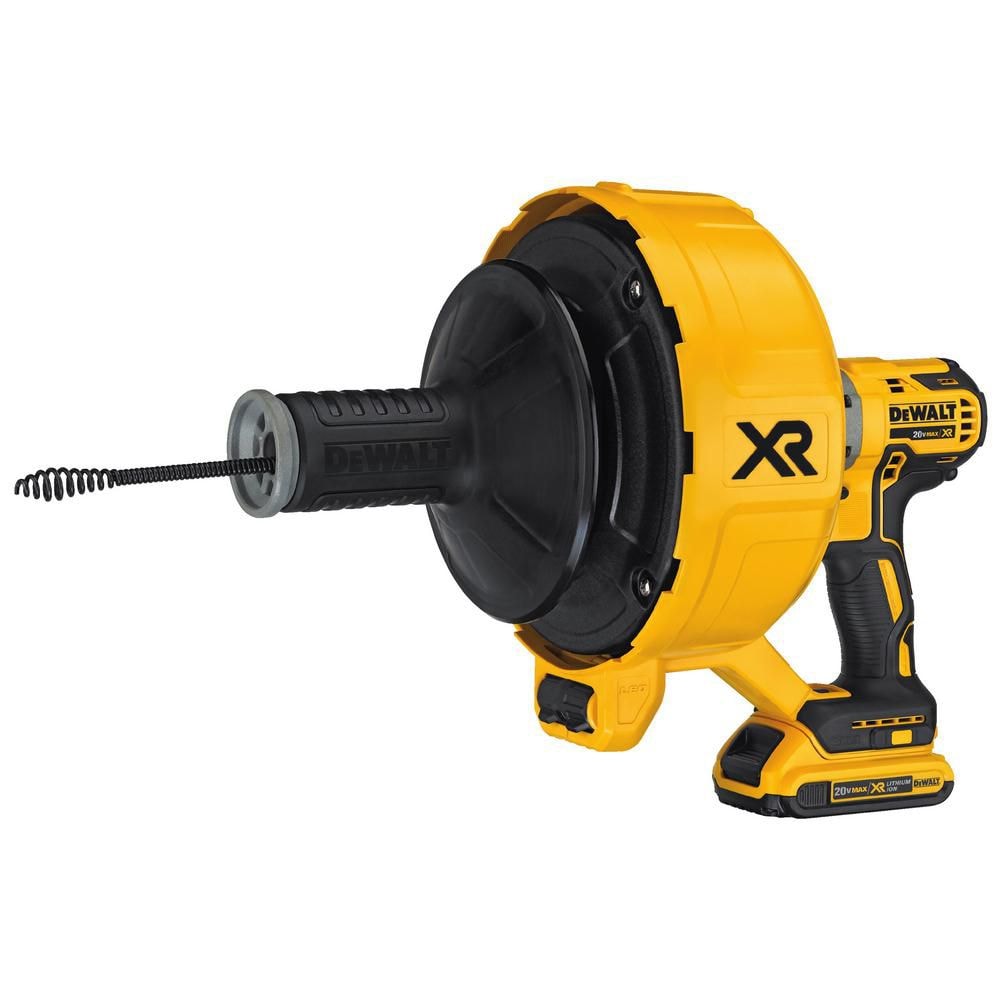 20V MAX XR Lithium-Ion Cordless Brushless Drain Snake with 2Ah Battery, Charger and Kit Box