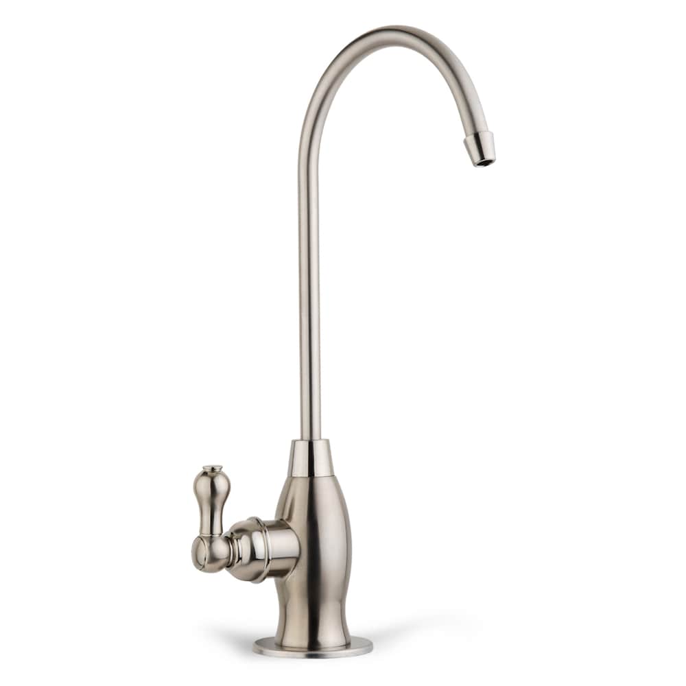 iSpring GK1-BN Reverse Osmosis, High Spout Kitchen Bar Sink Drinking Water, Brushed Nickel