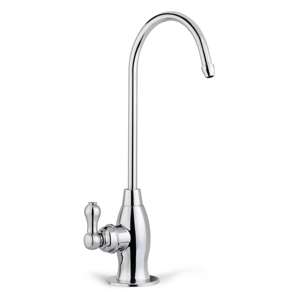 iSpring GK1-CHR Osmose inverse robuste, bec haut pour évier de bar de cuisine, eau potable, chrome