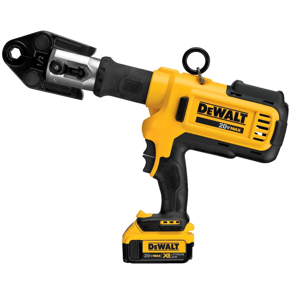 20V MAX Lithium-Ion Cordless Press Tool Kit with (2) 4Ah Batteries, 6 Heads, Charger and Case